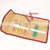 New Designed High Quality Knitting Needle 9pcs/set Soft TPR Crochet Hook Set thumbnail-3