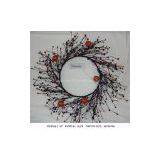 Artificial Wreath With Berries thumbnail-1