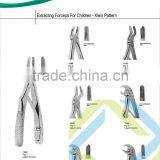 28 Extracting Forceps For Chidren American Pattern