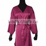 Femme Spandex Satin Chiffon Bath Robe thumbnail-5