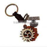 Dubaa Fashion OEM Leather Punk Keychain/Key Chain/Top Key Holder