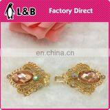 2016 Shoes Decoration Accessories With Acrylic Stone , Shoe Upper Accessories