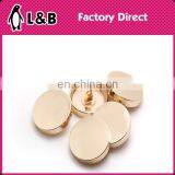 2016 Fashion 14L-54L Flat High-grade Button Shank Button For Coat/Shirt thumbnail-4