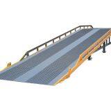 Hydraulic Ramp Platform Blue Red The Loading Ramp