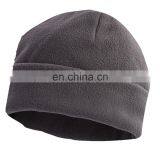 Cheap Price Unisex Embroidery Print Logo Winter Polar Fleece Beanie Hat