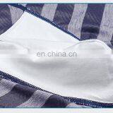 Polyester Nylon Colorful Hot Breathable Sexy Wide Stripe Boxer Black Men'S Briefs Underwear thumbnail-6