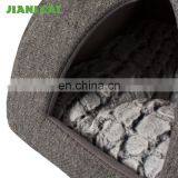 pv Plush Fabric Memory Foam Pet Accessories Dog Bed House thumbnail-3