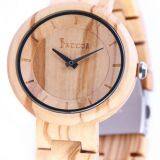 Wholesale Automatic Mechanical Wooden Metal Watch Natural Zebra Wood And Metal Combination thumbnail-1