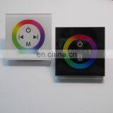 DC12-24V Wall-mounted Touch Panel RGB Dimmer Controller For LED Strip Lighting thumbnail-4