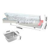 Hight Quality Buffet Equipment Stainless Steel Hot Food Warmer Food Warming Electric Soup Bain Marie Stainless Steel Bain Marie thumbnail-2