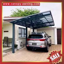 outdoor alu aluminum aluminium pc polycarbonate park car canopy awning carport shelter cover for sale