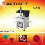 FOL-20 Fiber Portable Laser Marking Machine Work on Phone, Ring, Watch, Sunglasses Metal Material(110*110MM) thumbnail-3