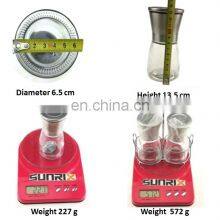 Kitchen Tool Salt and Pepper Grinder Set With Stand thumbnail-2