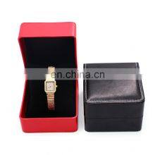 Wholesale Customized Luxury Packaging Gift Bright Red Watch Box thumbnail-5