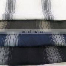 Pure Linen Cotton Yarn-dyed Fabric Woven Linen Striped Dress Fabric
