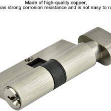 Anti-theft Rust-proof Oval Thumbturn Single Open Brass Lock Cylinder thumbnail-4