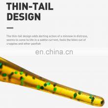 JOHNCOO TPE Soft Bait Floating Lures 10pcs 43mm 0.5g Trout Lure Soft Lure Wobblers Swimbait Light Rock Fishing Fishing thumbnail-4