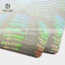 Large Sizes ID Card Hologram Overlay Pouches With Different Images thumbnail-2