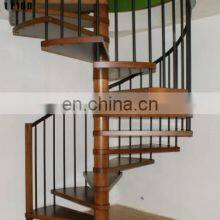 Foshan Indoor Art Metal Stairs Stainless Steel Structural Design Spiral Staircases thumbnail-4