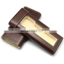 The latest design watch leather box single watch storage box