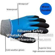 Best Waterproof 15G Nylon Acrylic Terry Lining Latex Double Coated Wells Lamont Cold Weather Gloves thumbnail-4