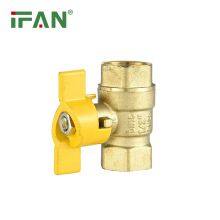 IFAN Wholesale Manual Brass Ball Valve Female and Male Natural Gas Ball Valve thumbnail-2