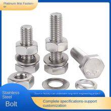 National Standard Elongated Full-thread Stainless Steel Hexagon Bolts. Customization Supported. Bomai Fasteners. thumbnail-5