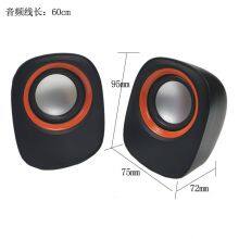 Desktop USB2.0 Speakers Notebook Sound Super Multimedia Computer USB Speaker thumbnail-2