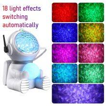 Ripple Face Astronaut Galaxy Projector Light 18 Nebula Effects Starry Sky Led Night Lights Remote Control Moon Lamp Kids Gift thumbnail-3