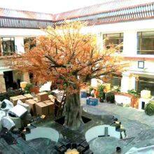 Garden Decorative Hand Made Large Artificial Cherry Flower Tree Peach Blossom Tree for Park Decoration thumbnail-5