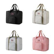 Wholesale Girls Cute Large-capacity Lightweight Travel Bag Student Travel Duffel Bag Oxford Cloth Wear-resistant Waterproof Storage Bag Shoulder Bag thumbnail-1