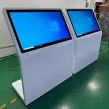 Inclined Touch All-in-one Machine, L-shaped Style, 21.5/32/43/49/55 Inches, Multimedia Interactive Inquiry Machine for Exhibition Halls thumbnail-3