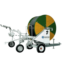 Irrigador de Carrete Para Riego Agrícola Con Turbina de Agua thumbnail-1