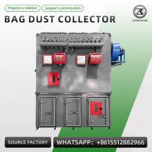 Industrial Pulse Jet Bag Dust Collector Cyclone Dust Removal Equipment for Woodworking Grinding Polishing thumbnail-5
