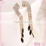 Best Selling Chinese Earring Fashion High Quality Diamond Tassel Earrings thumbnail-1