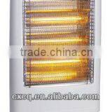 3heating 1200W CE/GS/ROHS Safety Tip Over Swtich Wide Angle Oscillating Function Electric Heater Halogen Heater for Home thumbnail-1