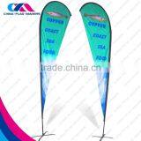 Recycle Lead Promotion Advertise Teardrop Flag for Comapny thumbnail-4