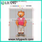 Heat Transfer, PET Heat Transfer Film, Cartoon Character, Transfer on the Plastic