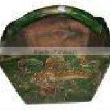 Chinese Antique Wooden Hand-painted Box thumbnail-1