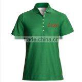 Ladies Polo Collar T-shirt 100% Cotton Polo T-shirt /original Polo T-shirt thumbnail-2