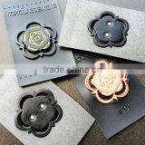 OEM Tailor Made Custom Brand Name Logo Die Cast Mould Metal Badge thumbnail-5