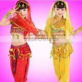 2014 Little girls Beautiful Indian Belly Dance Costume