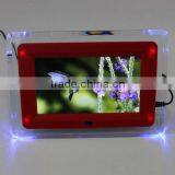 7" TFT LCD Multi-functional Digital Photo Picture Frame+Remote 4 LED Lights