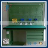 Hardware tool rack with plastic board
