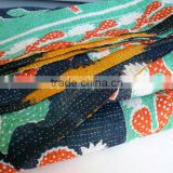 new handmade sari quilt