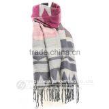 Customized Woven 100% Acrylic Wholesale Magic Scarf thumbnail-4