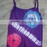 Hand Printed Ladies T-shirts for Summer From India Tie Dye Model thumbnail-1