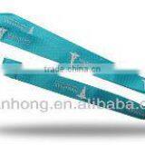 3/4" Bamboo Fiber Lanyard With Bull Dog Clip