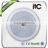 ITC T-108L Economical 8" Coaxial 15W PA System Ceiling Speaker thumbnail-1