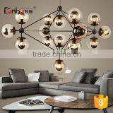 Sputnik Industrial Edison Bulbs Pendant Lamp Lighting Modern Modo Glass Ball Chandelier for High Ceilings Jason Miller Modo Quality Choice thumbnail-1